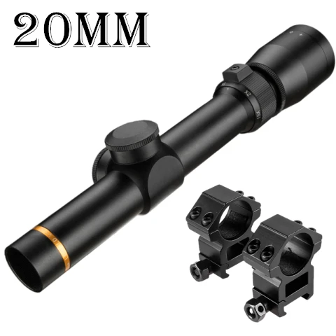 LEUPOLD 1,5-5X20 Riflescopes HuntingScope с креплениями высокого качества - Цвет: 20mm