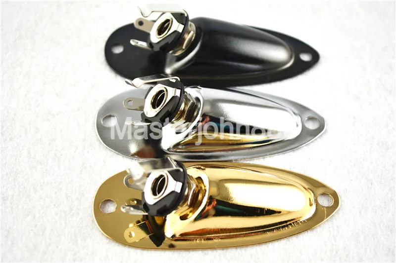 Золотистая/хромированная/черная фоторозетка с 2 винтами для электрогитары ST SQ |