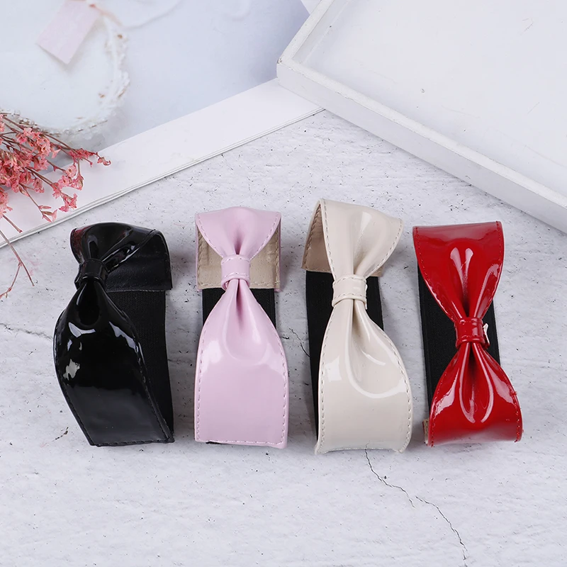 1 пара Новинка Обувь со съемным бантом Ремни для шнурков Свободные туфли на