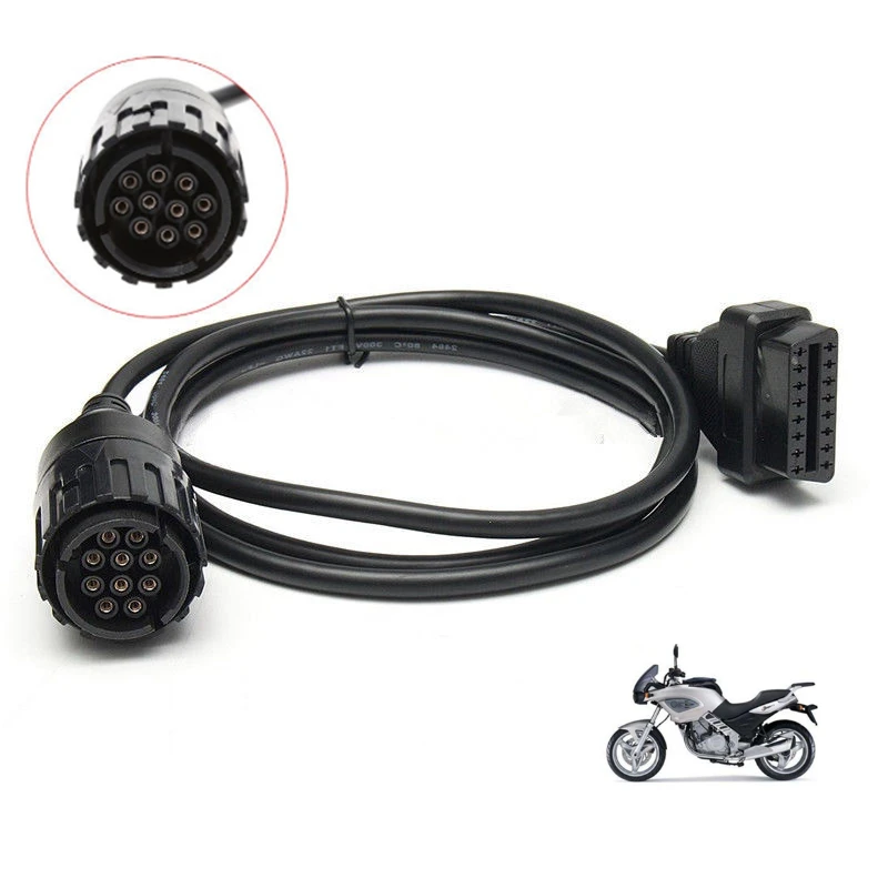 Высокое качество OBD2 Диагностический кабель для BMW ICOM A2 D мотоцикла мотоциклы 10 Pin