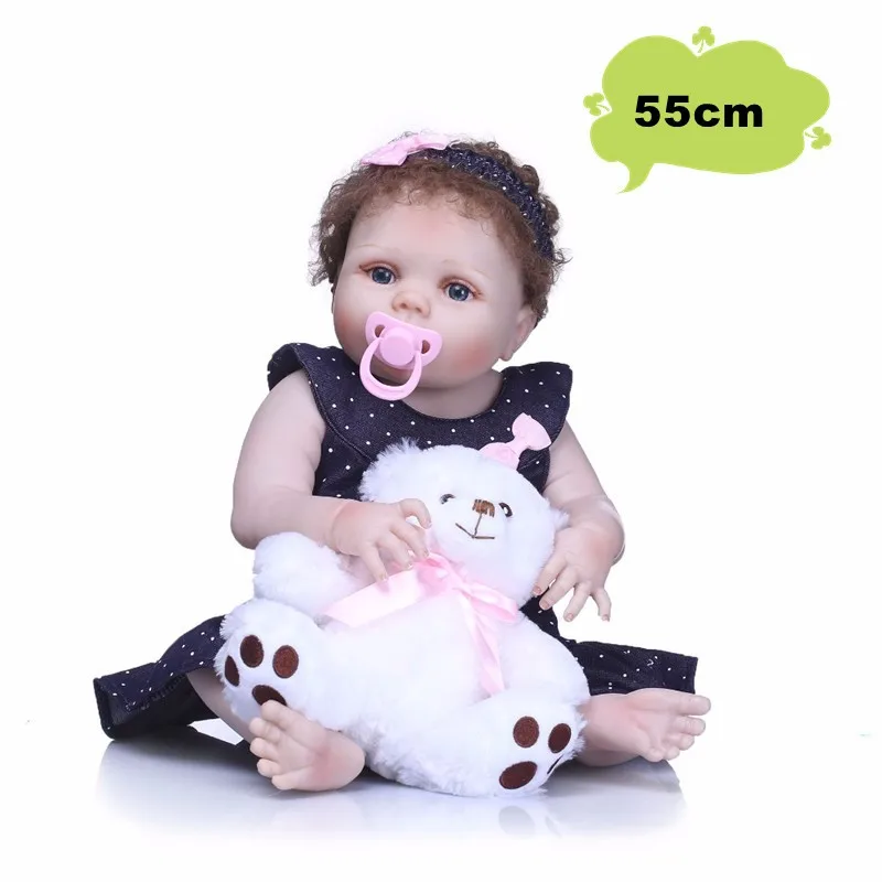 Цвет: желтый NPK Bebe Reborn полный корпус силиконовая кукла Reborn Baby Кукла Реалистичная Boneca Reborn игрушка для ванны подарок на день рождения для детей - Цвет: Цвет: желтый