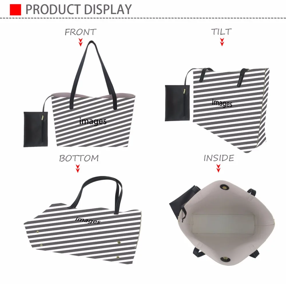 

Customized Women Bag Set Denim Lovely Cat 2019 Fashion Designer Female Shoulder Bags Big Casual Bags Set Handbag High Quality