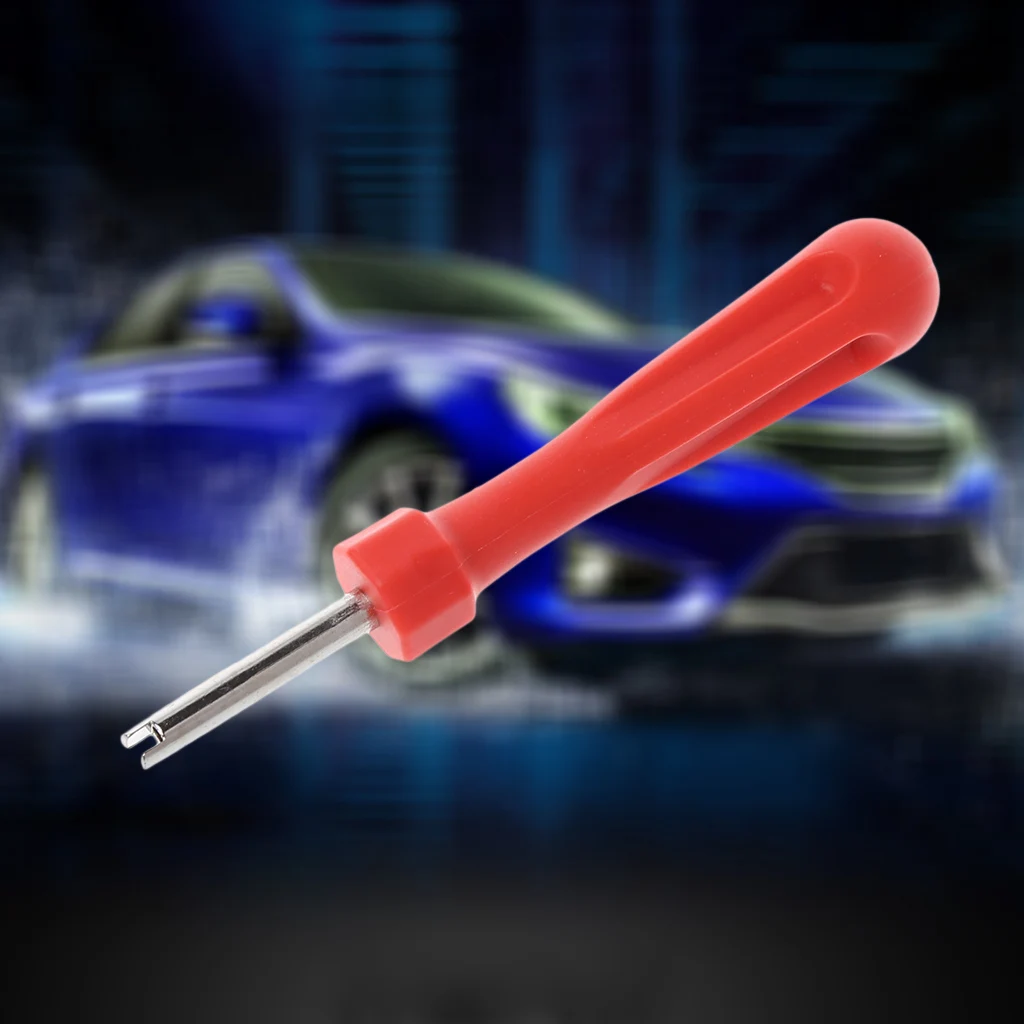 Авто Стайлинг Прорезная ручка шин шток клапана стержень отвертка для снятия