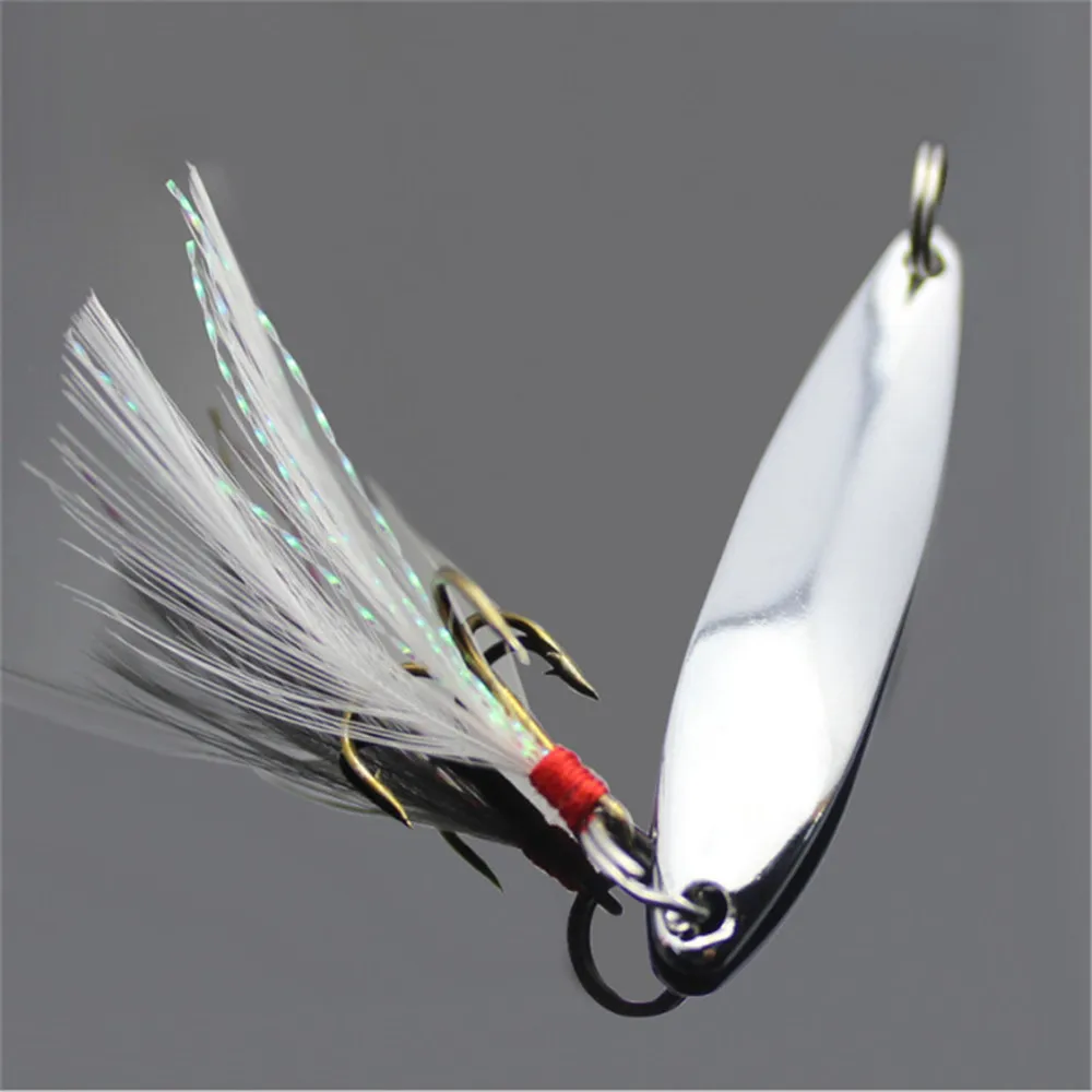 FISHINAPOT 1 шт. металлический Щепка 5g/7g/10g/13 г/18 г/21 г блесна жесткая приманка для