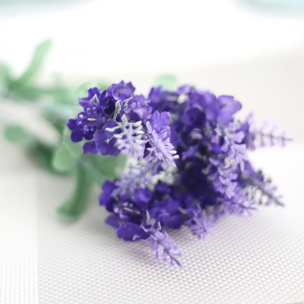 Искусственный цветок шелковые цветы домашний лаванды декоративные