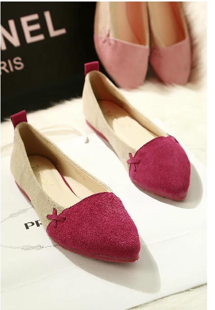 New Arrival Women's Flats 2014 Spring and Summer Flat Heel Shoes Casual Comfort for Women Blue Pink Color Free Shipping | Обувь