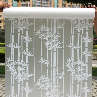 Непрозрачная матовая виниловая пленка для окон самоклеящаяся стеклянная