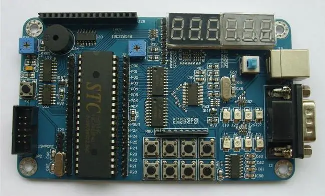 Бесплатная Доставка! 1 шт. 8051 USB learning модуль pdiusbD12 светодиодный 1602lcd|led smart|led displayled