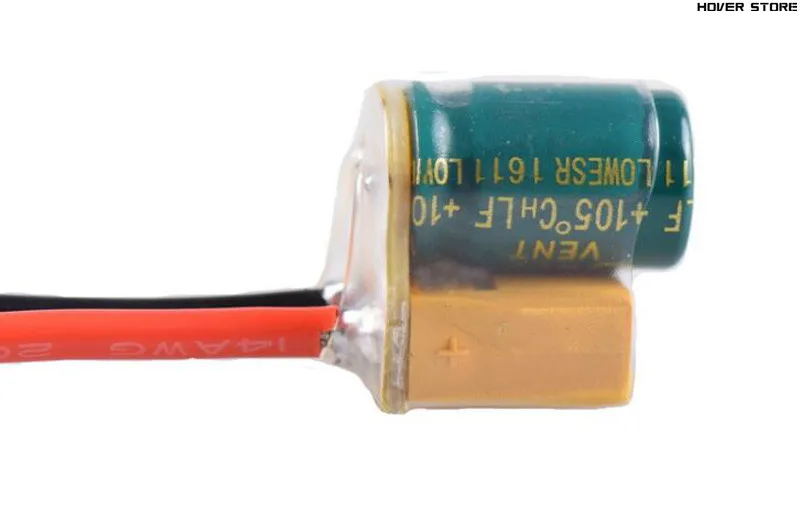 Фильтр питания для радиоуправляемого FPV фильтра 14AWG 10 мм силиконовый кабель 2S 6S 2200
