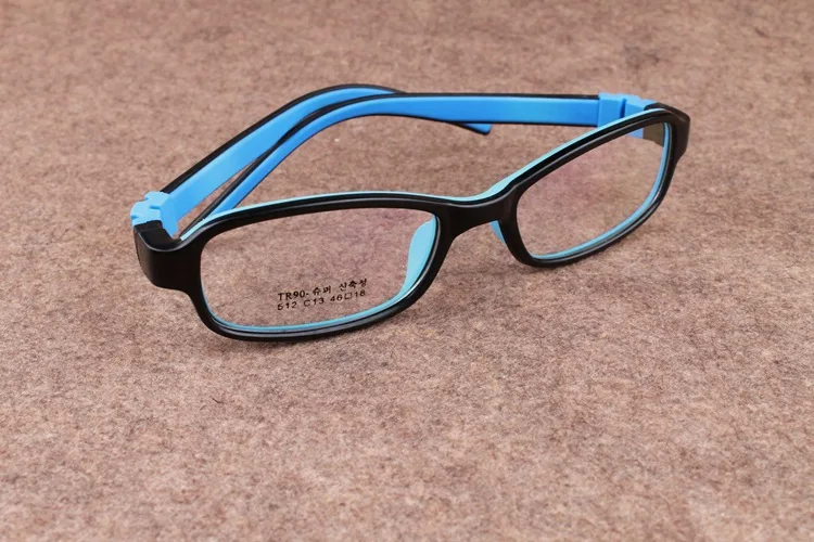 Очки для мальчиков с силиконовой оправой TR90 легкая оправа близорукости