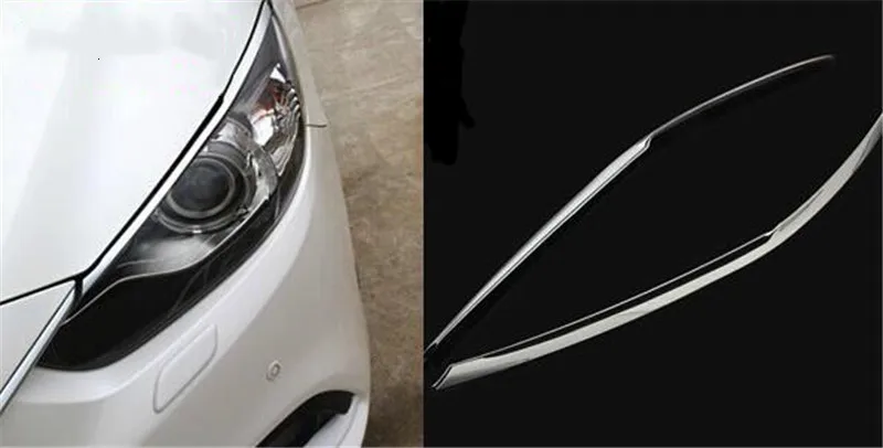 Передняя решетка автомобиля отделка Авто решетка украшения крышка для Mazda 6, ABS хром