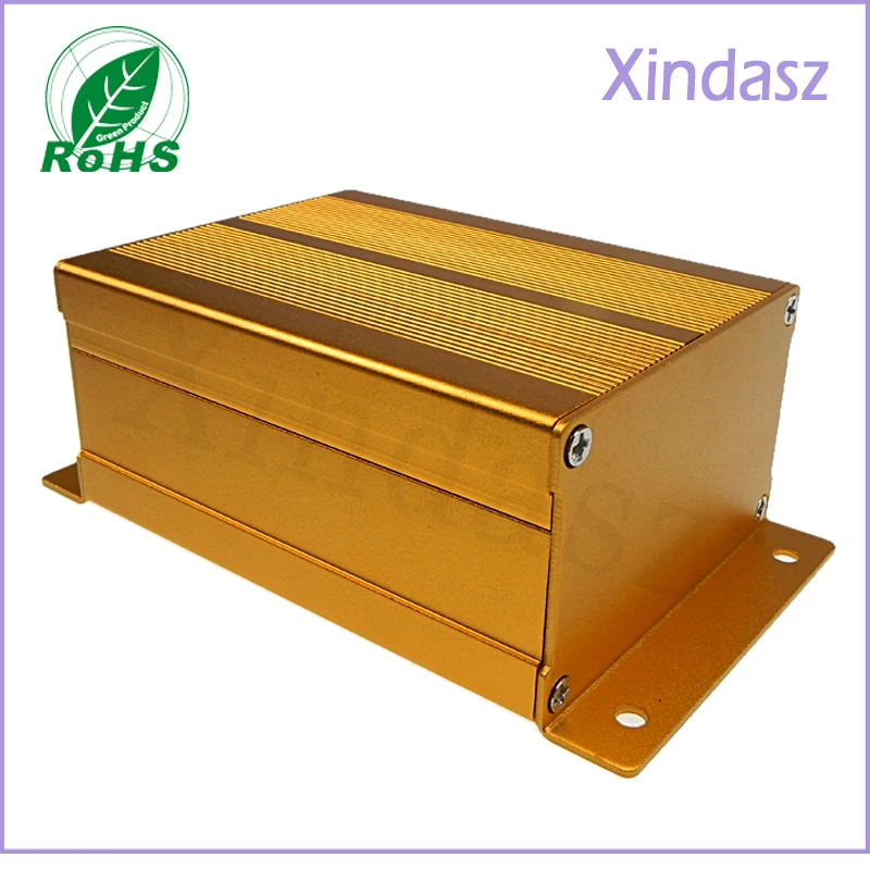 1 шт. алюминиевый проекционный корпус 100*76*46 мм настенный стандартный