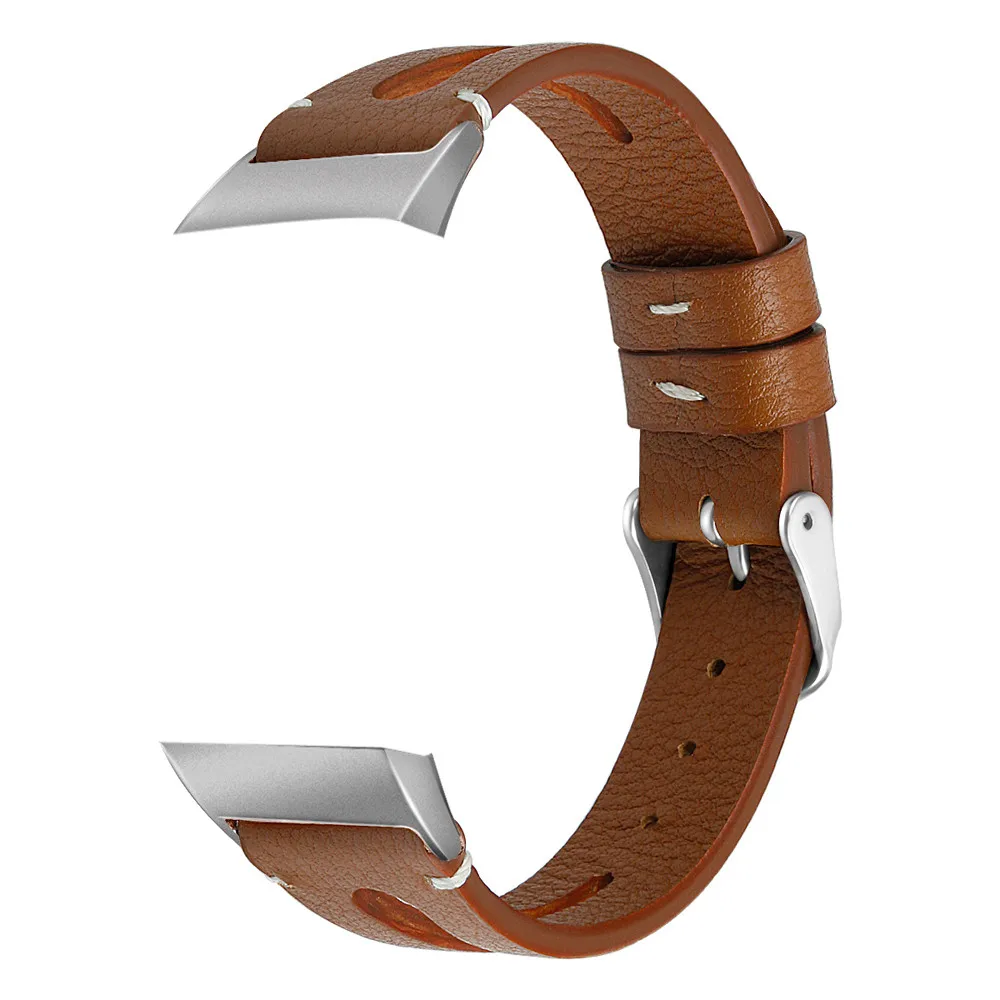 C Кожаные ремешки для Fitbit Charge 3, ремешок для часов, роскошные кожаные ремешки, Сменные аксессуары, ремешки на запястье, новая мода l1023#2 - Цвет: C