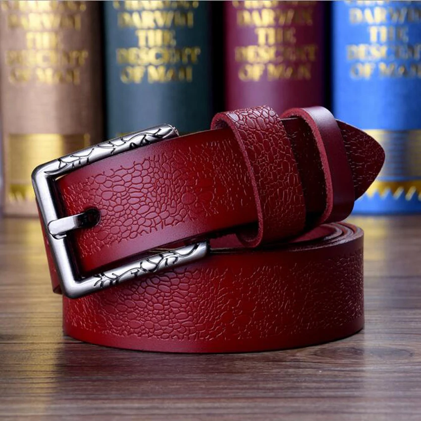 Новое поступление летние высококачественные женские ремни из бычьей кожи с