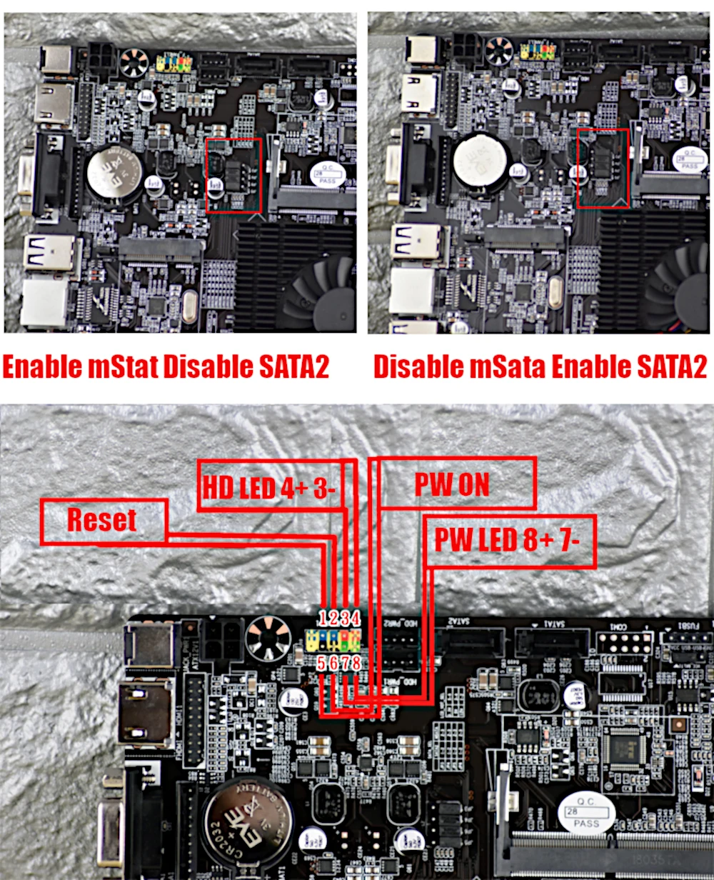 Ультра-тонкий мини-itx Встроенная Материнская плата в Процессор A8 6410 R5 видео график обработки APU USB 3,0 VGA RJ45 HDMI USB mSata Применение, работающего на постоянном токе 12 В