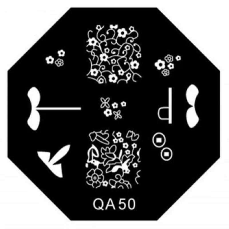 2020 креативный DIY штамп для ногтевого дизайна штамповка изображения Шаблон Серия