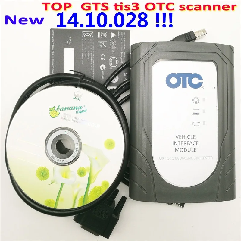 Высокое качество GTS tis3 OTC Профессиональный сканер для Toyota IT3 Global Techstream GTS OTC VIM OBD сканер инструмент