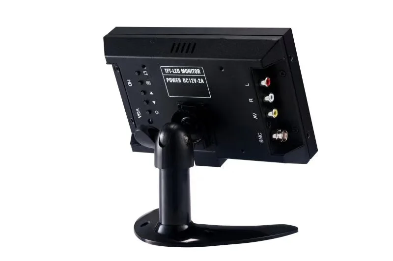 Новейший " дюймовый HD CCTV светодиодный 1280x800 ips аналоговый монитор с яркостью 450cd для ПК/CCTV камеры безопасности/Промышленный дисплей