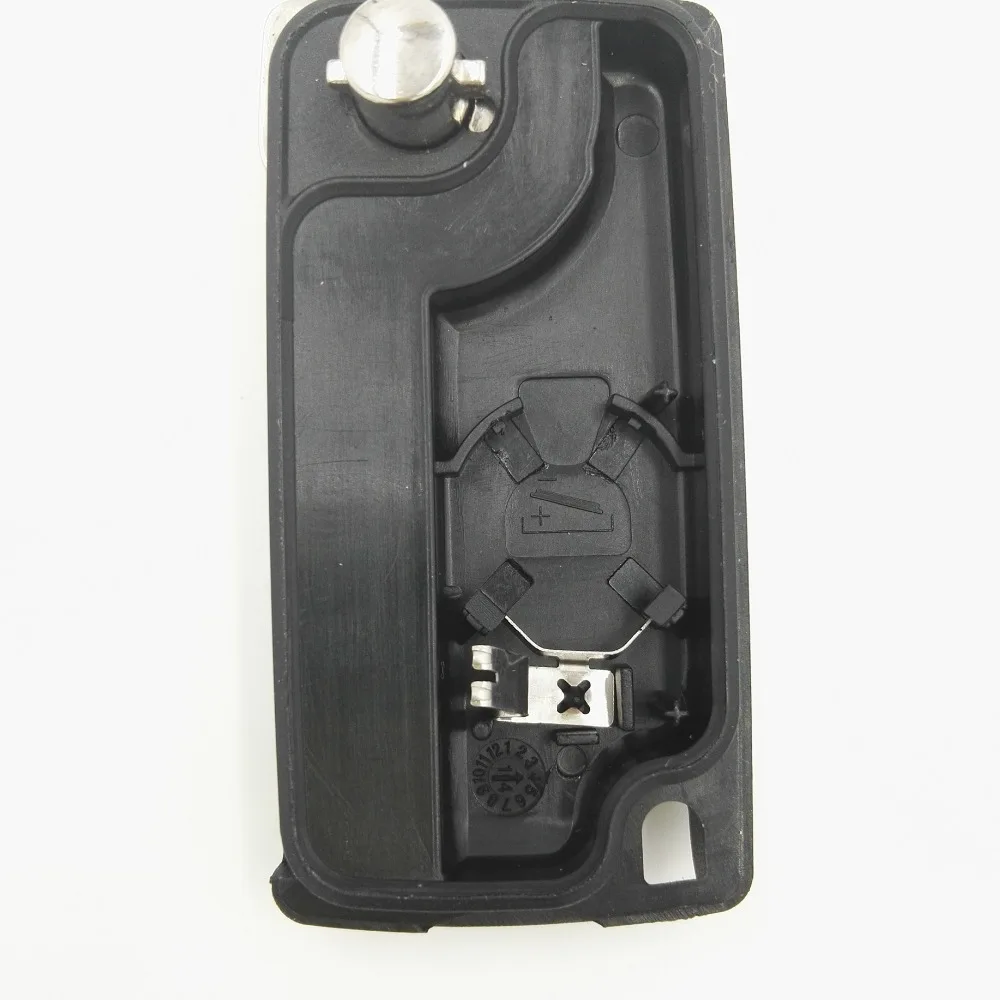 3 кнопки чехол для автомобиля замена флип ключ пустой корпус светильник кнопка