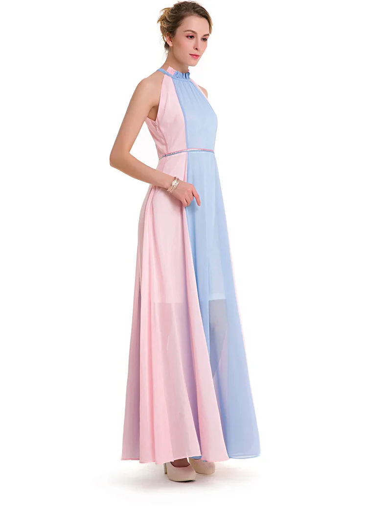 Женское шифоновое платье облегающее большого размера до щиколотки 2019 | Женская