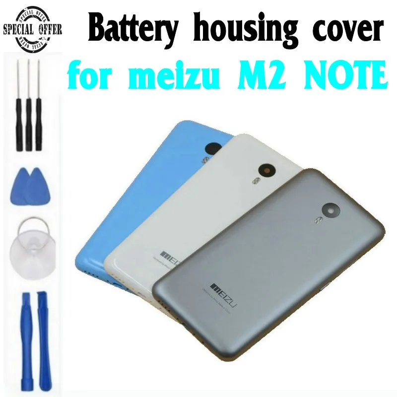 Официальный Оригинальный корпус батареи чехол для meizu m2 note 5 дюймов телефон сумка
