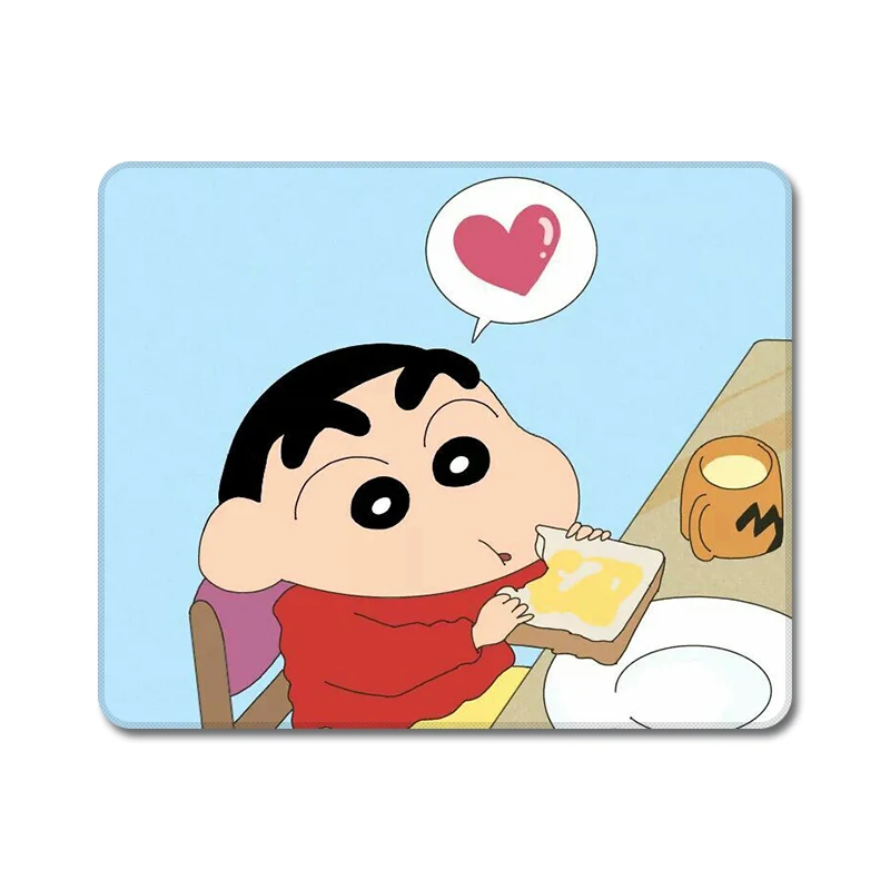Crayon Shin chan японский аниме мультяшный дизайн натуральный резиновый коврик для мыши