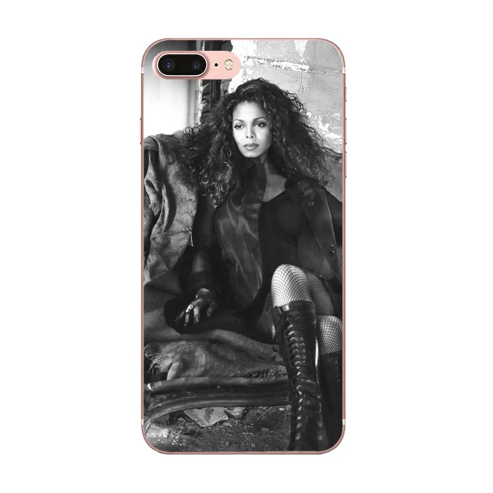 ТПУ Роскошный просто красивый Джанет Джексон для Galaxy A3 A5 A7 On5 On7 2015 2016 2017 Grand Alpha G850