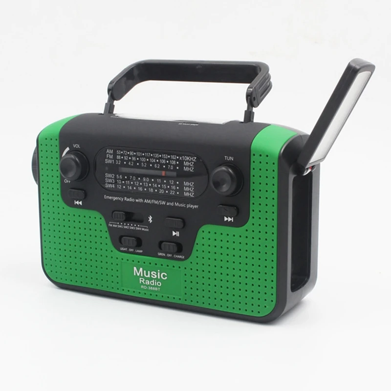 Горячее предложение TTKK портативное уличное fm радио с Bluetooth MP3 плеером ручным