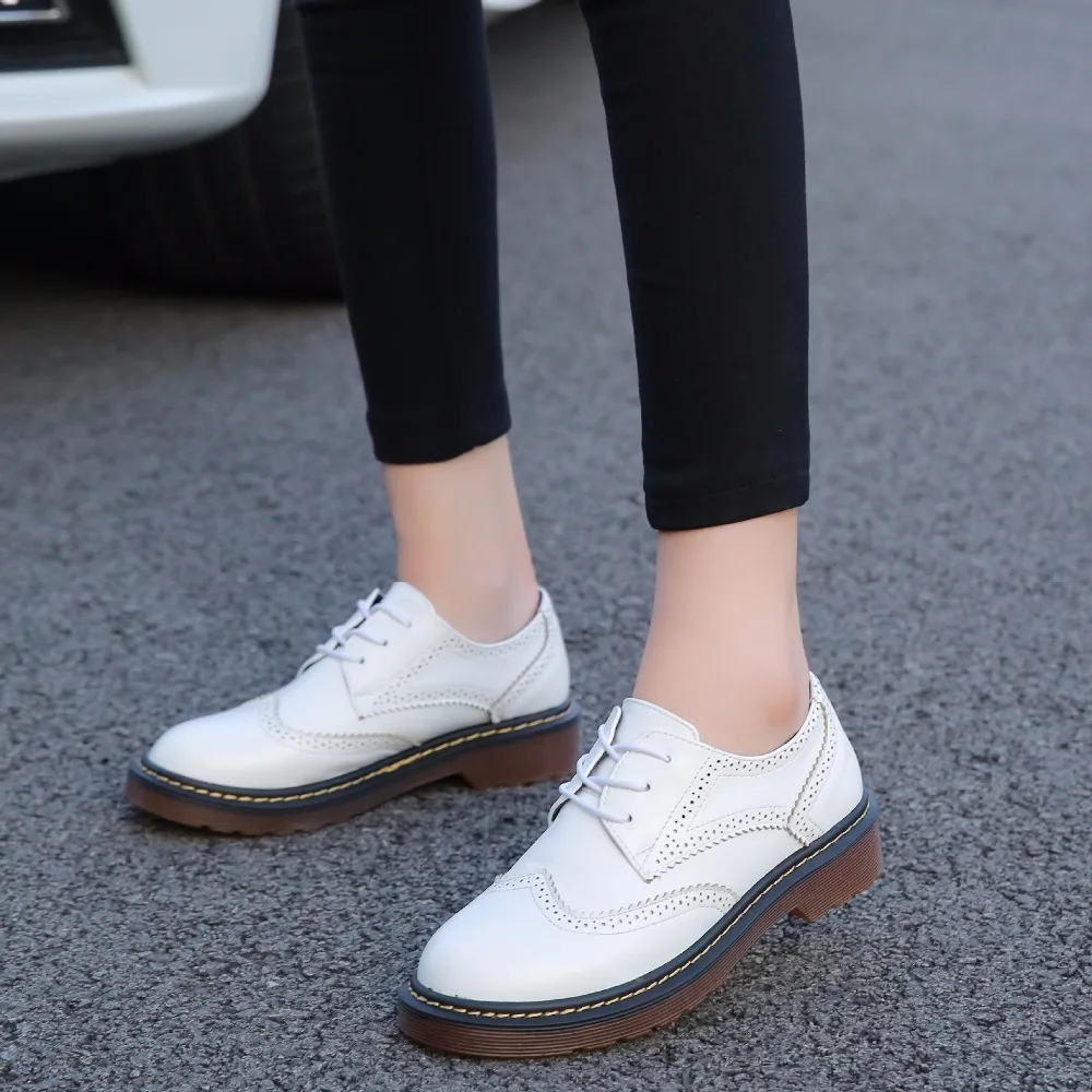Женские туфли на плоской подошве zapatos mujer большие размеры 34-43 высококачественные