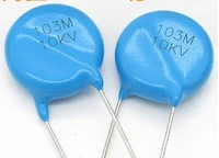 5pcs 10kv 103m ceramic capacitor 10kv103 10nf high voltage ceramic capacitors 10nf capacitance
