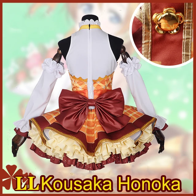 Love Live! Цветочный букет Honoka Kousaka Пробуждение платье косплей костюм все размеры