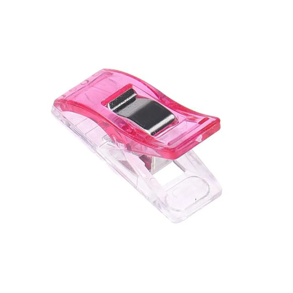 Пластиковый прозрачный зажим для шитья 20 шт. пластиковый лоскутного 5 23 | Дом и сад