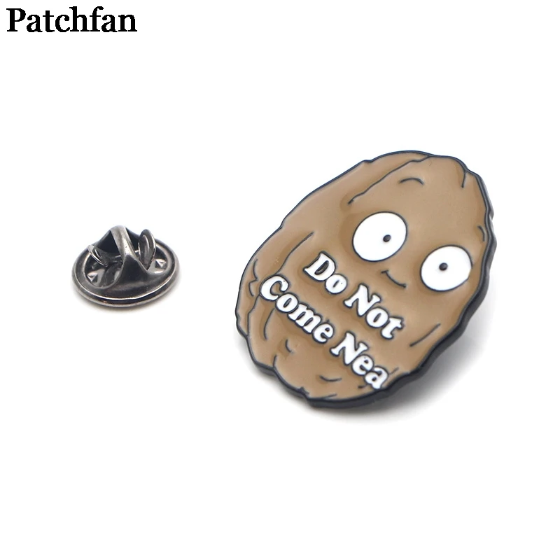 Patchfan Растения против Зомби мультфильм цинк булавка para рюкзак одежда для сумки рубашка шляпа insignia значки броши для мужчин и женщин A2037