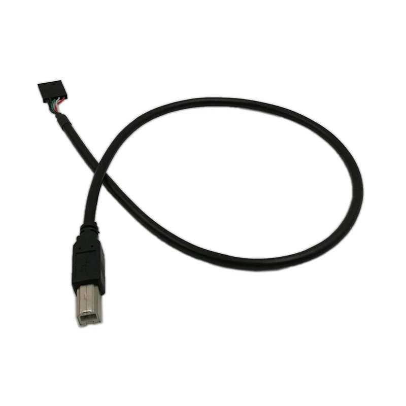 USB 2 0 Тип B штекер для Dupont 5 Pin клемма женского типа материнская плата кабель шнур (50