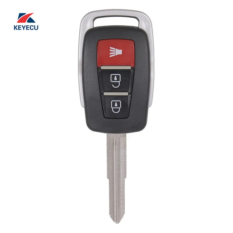 Запасной чехол для дистанционного ключа KEYECU Fob 2 + 1 кнопка Proton | Автомобили и