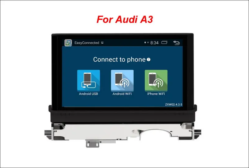 Автомобильный Android мультимедиа HD сенсорный экран дисплей ТВ для Audi A3 Стерео Аудио Видео Радио CD DVD плеер gps навигационная система