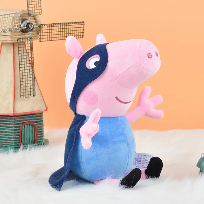 Подлинный Свинка Пеппа 30 см Плюшевые игрушки принцесса Peppa герой Джордж мягкие