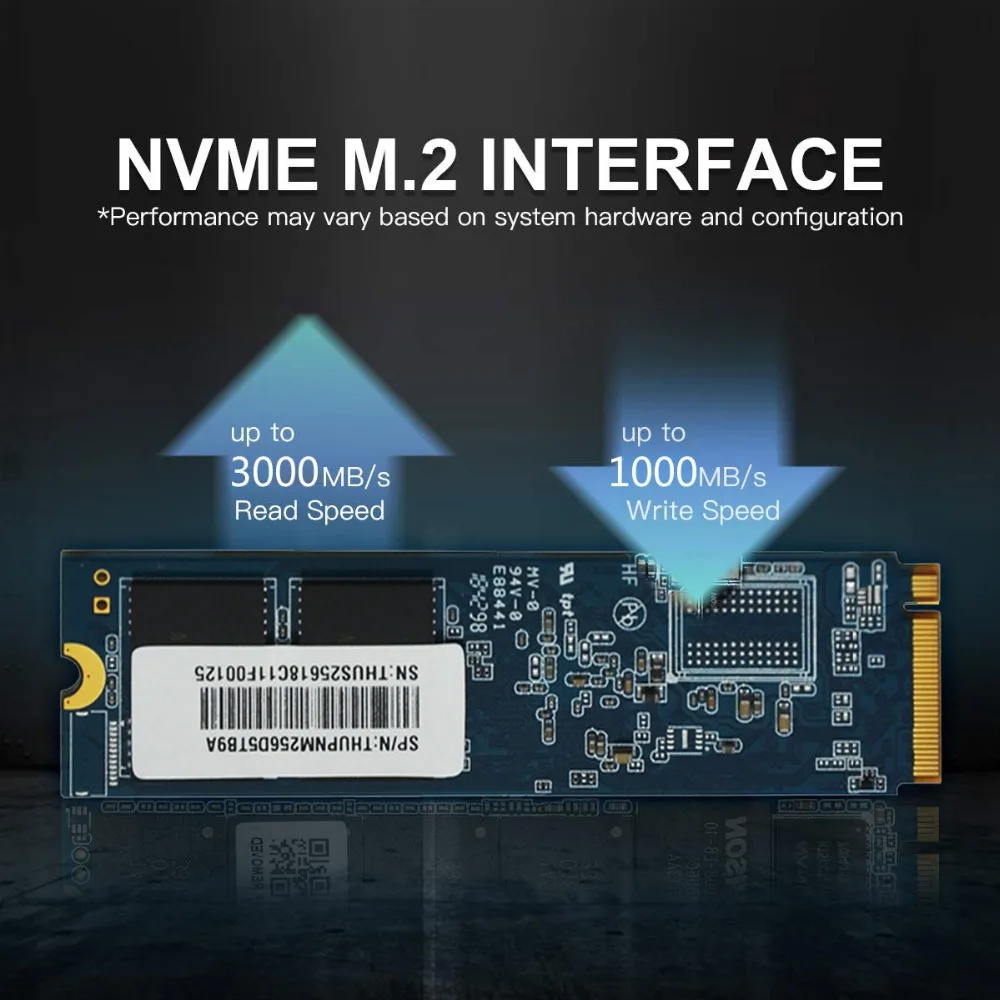 Новый/оригинальный чь Профессиональный SSD 256 ГБ 512 Гб 3D NAND M.2 2280 PCIe NVMe Gen3 x 4