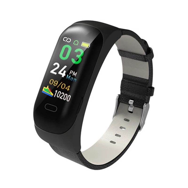 C15 Bluetooth Smart Watch With Wireless Earphone Multi Dial Support Answer Call Message Push Pedometer Heart Rate Sleep Monitor |