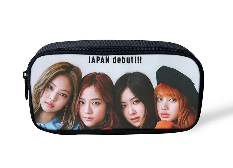 As Pictures THIKIN Blackpink школьные рюкзаки для девочек известный K POP Star Детский рюкзак подростковый ранец школьная сумка на заказ Mochila Escolar - Цвет: As Pictures