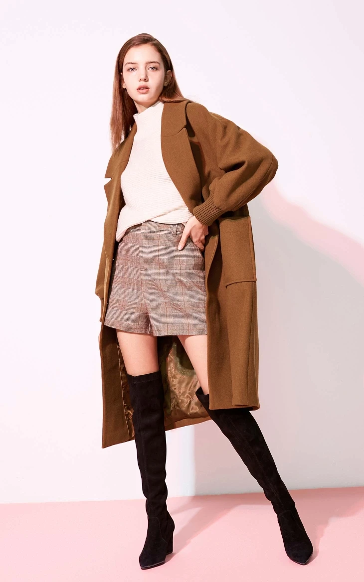 Vero Moda новое рабочее свободное приталенное минималистичное шерстяное пальто с лацканами для женщин | 318427507