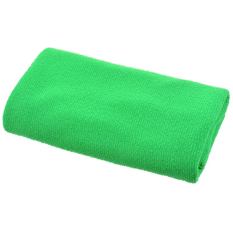 deep green Urijk водопоглощающее чистое полотенце из чистого полиэстера пляжное полотенце однотонное плотное банное Супермягкие полотенца полотенце из микрофибры - Цвет: deep green