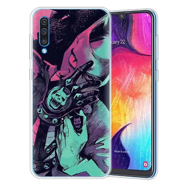 04 JoJo's Bizarre Adventure JoJo Silicone Case for Samsung Galaxy A71 A51 A90 5G A50 A70 A40 A20e A10 A30 A80 A8 Plus A7 A9 Cover - Цвет: 04