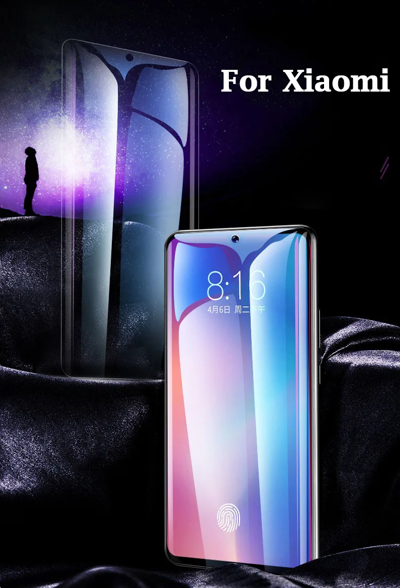 Полное покрытие из прозрачного закаленного стекла для Xiao mi 9 SE mi 8 SE Red mi Note 7 8 mi x 2S 3 mi 6 Explorer Защитная пленка для экрана