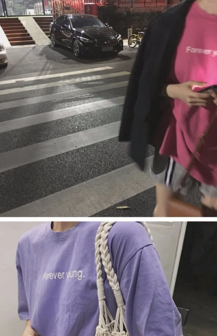 Женская летняя футболка, топ, корейский стиль Ulzzang Harajuku, одежда с буквенным принтом, футболка с коротким рукавом, Женские повседневные футболки