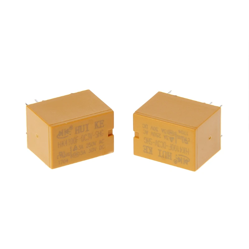 5 шт. 3 в реле HK4100F-DC3V-SHG 6 контактов 3A 250 В AC 30 В DC G25 большое значение 4 апреля