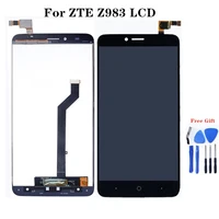 for zte blade x max z983 lcd touch screen assembly replacement for zte z983 lcd monitor quality test free shipping