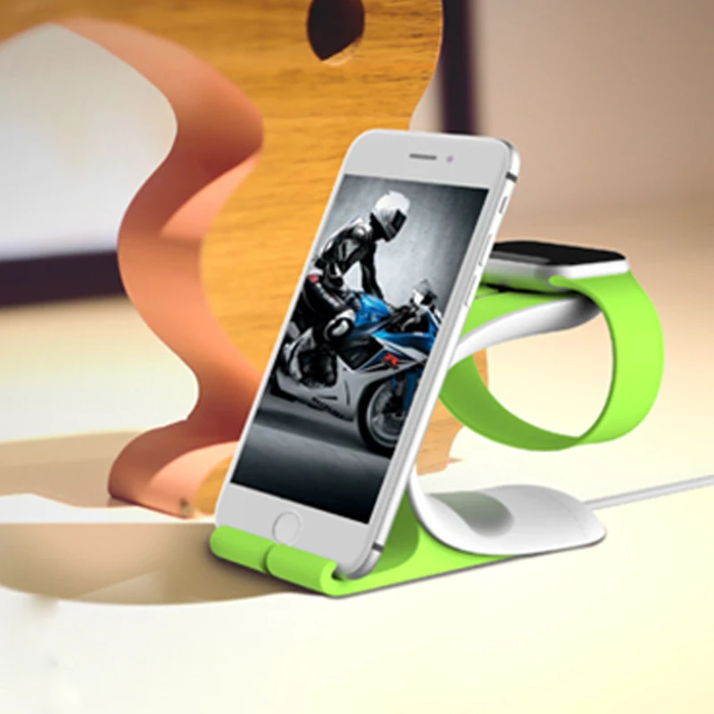 Многофункциональный Apple часы подставка-держатель charging Dock Зарядное устройство