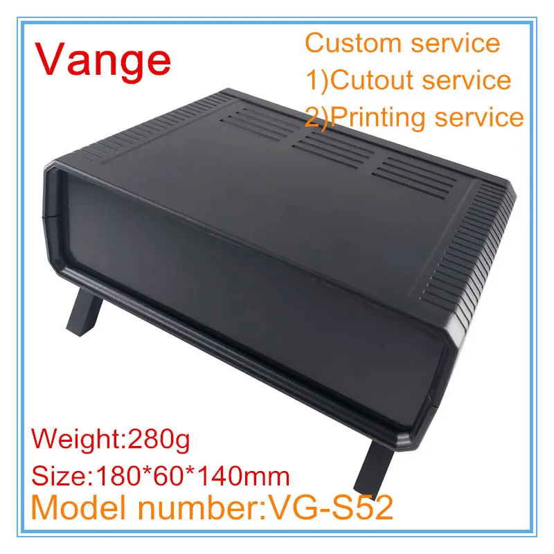 1 шт./лот Экструзионная коробка для корпуса 180*60*140 мм ABS пластиковый корпус чехол для оборудования для электронного управления