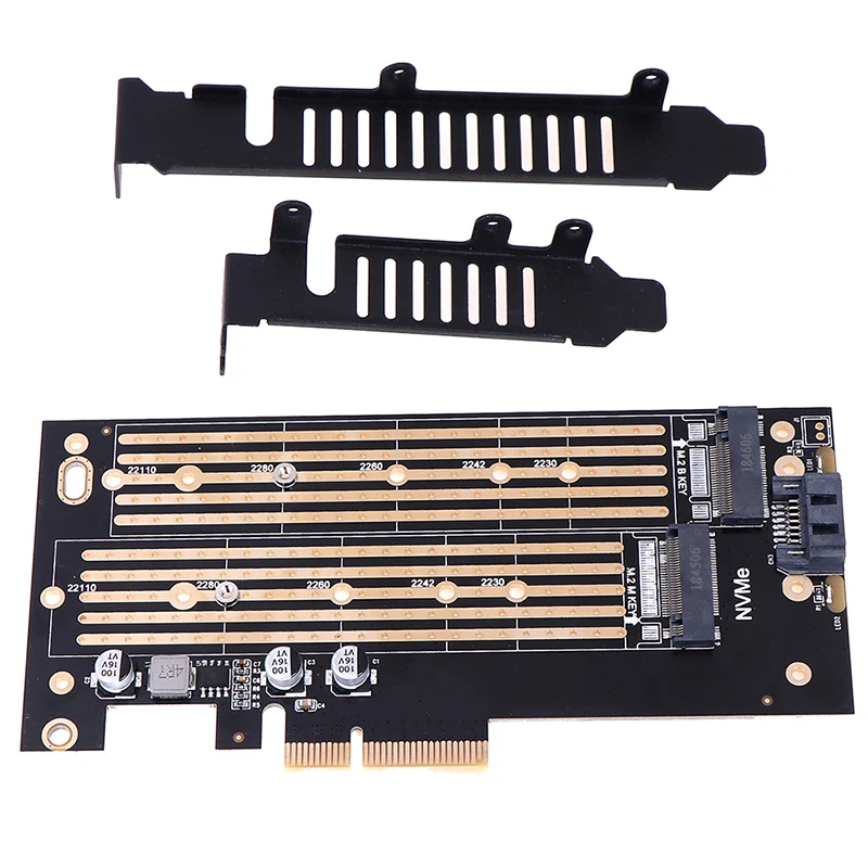 Конвертер M.2 NVMe Ssd NGFF PCIe X4 M2 конвертер M2.pcie SSD адаптер M2 M Ключ адаптер M.2 Sata M ключ B Ключ